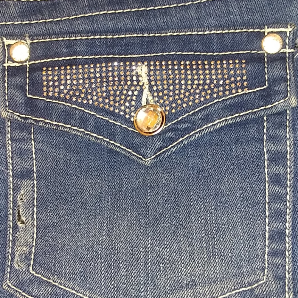 P&P JEANS Women Blue Jean Size: 15/16 NWOT - Picture 11 of 15